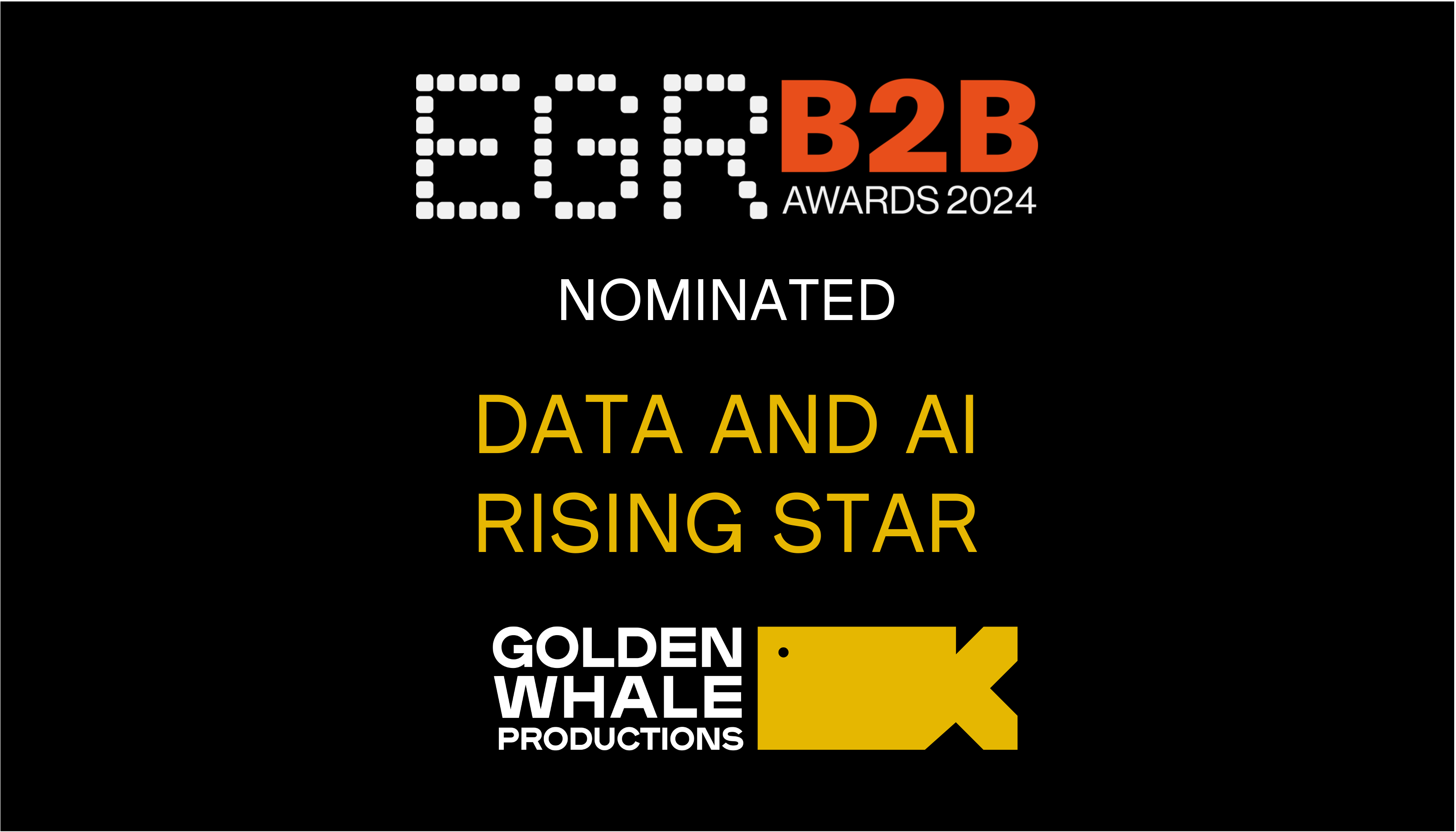 eGR B2B Awards 2024 Nominations Golden Whale