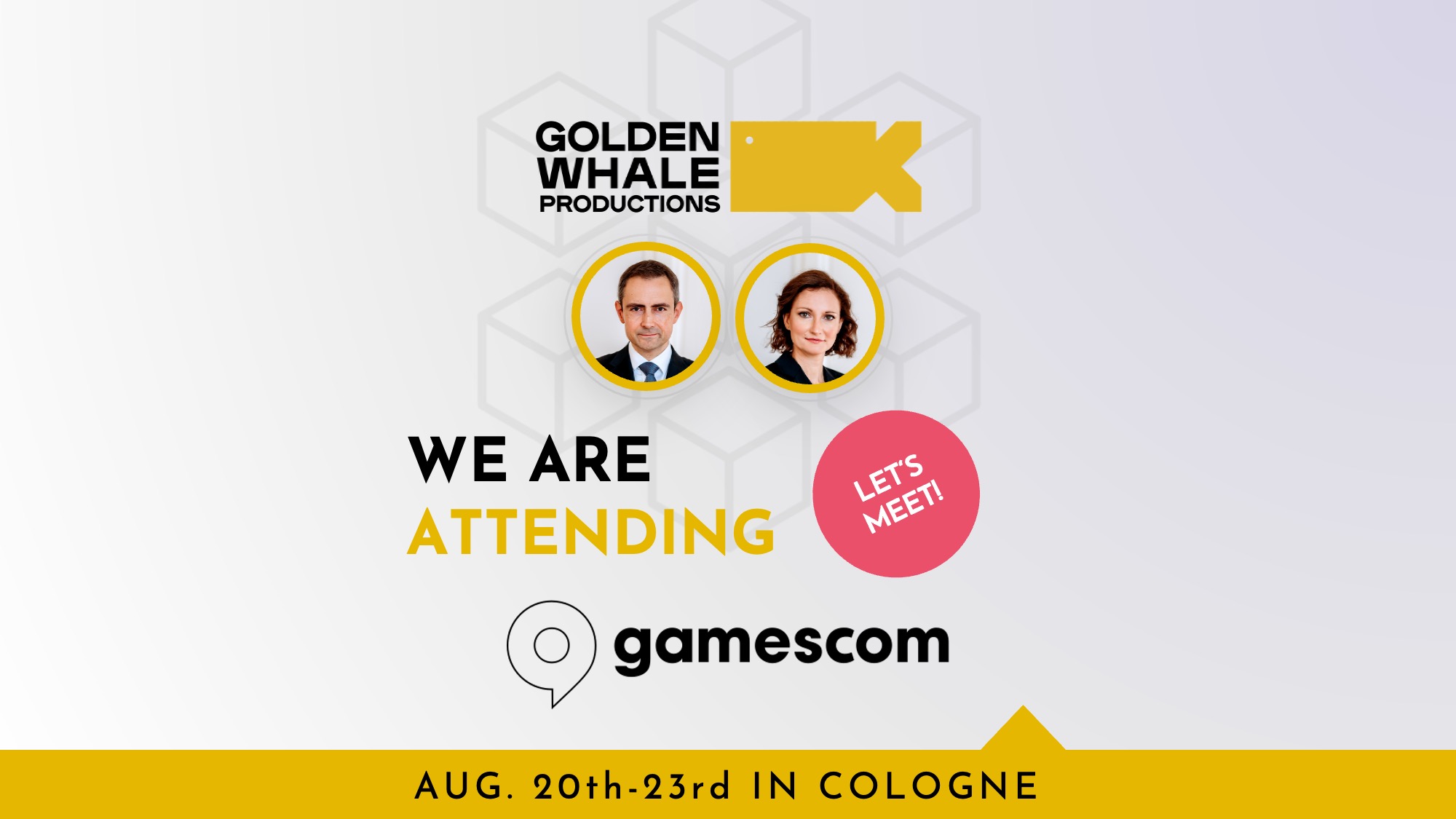Meet Golden Whale at gamescom in Cologne in August 2024