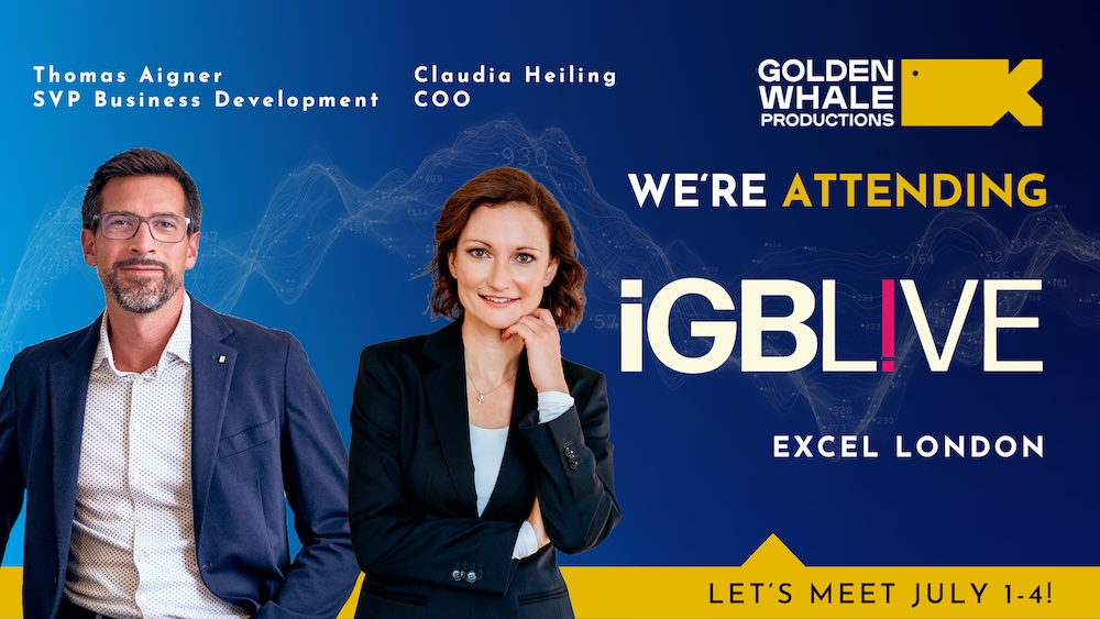 Golden Whale at iGB Live 2025 London