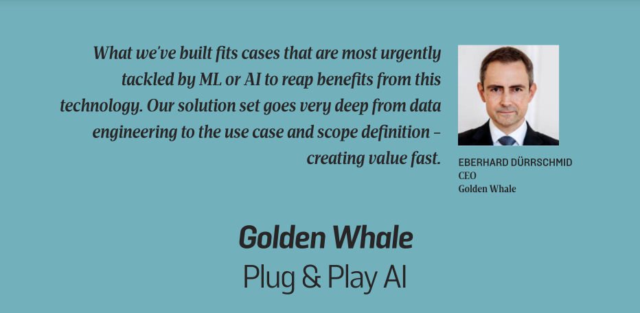 G3 Magazine Article: Golden Whale Plug & Play AI