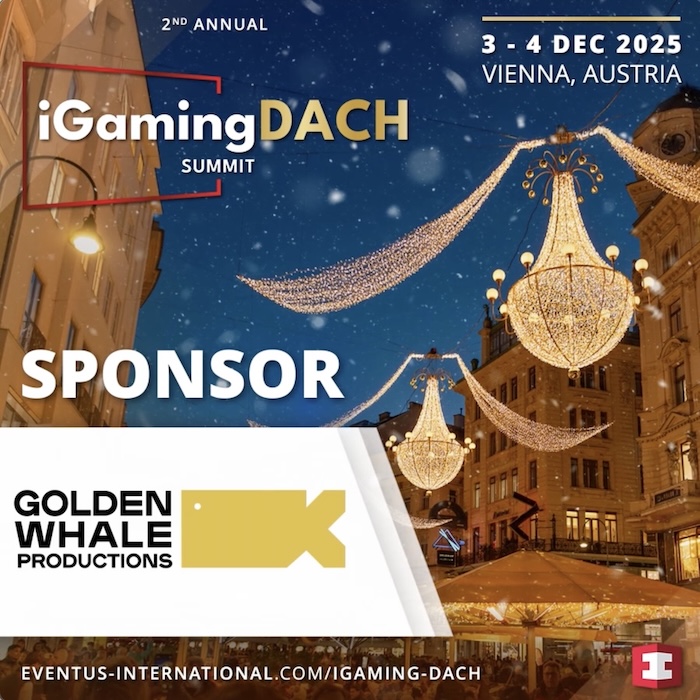 Golden Whale sponsor iGaming DACH 2025 in Vienna