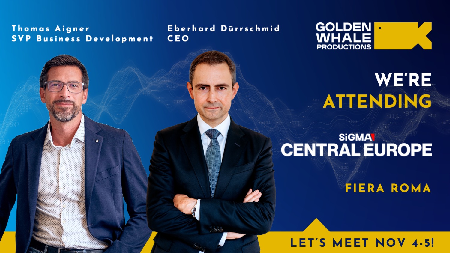 Meet Golden Whale at SiGMA Europe 2025 in Rome