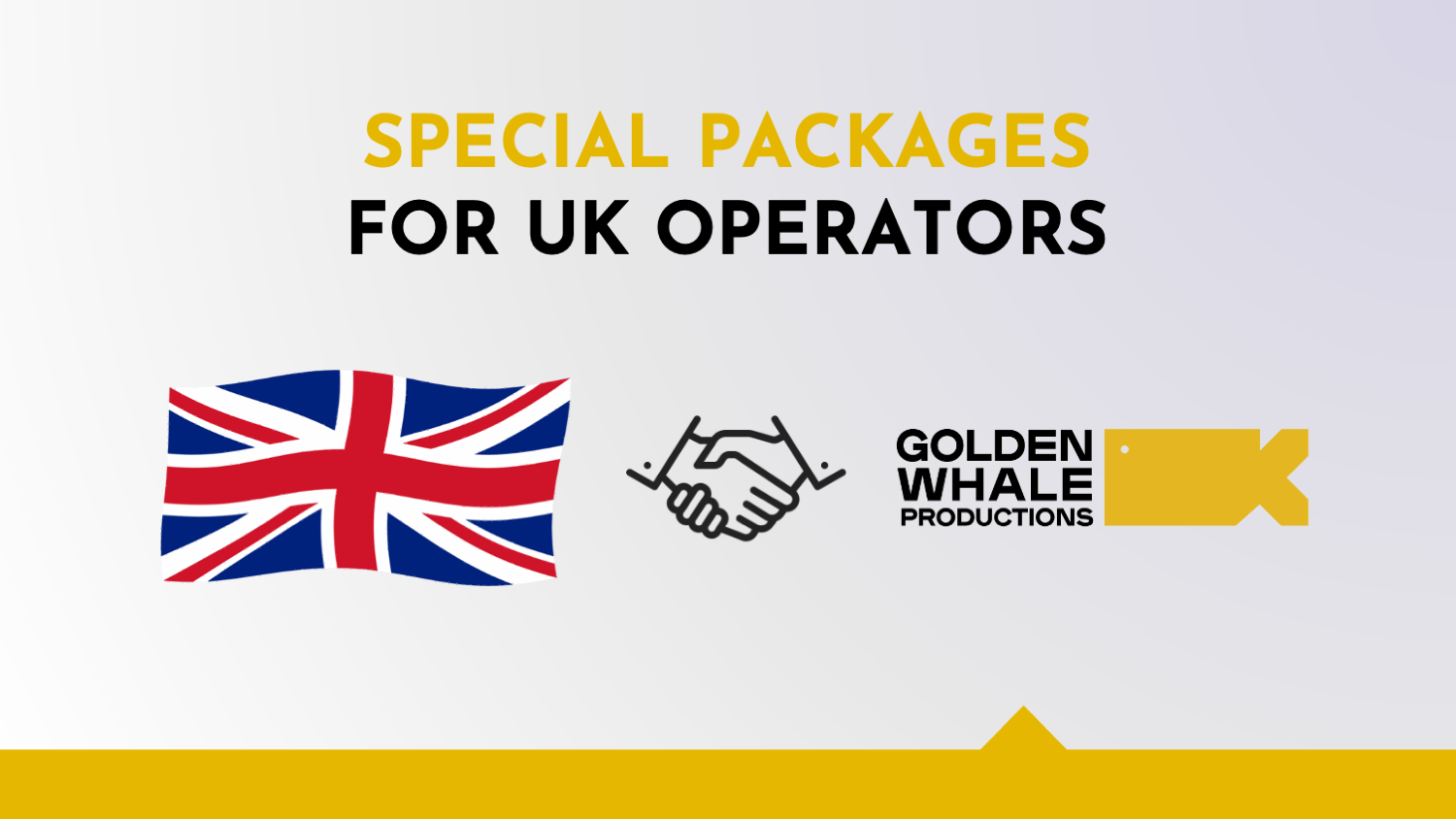📣 Special Golden Whale UK Packages 🇬🇧